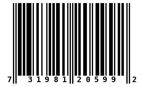 UPC barcode 731981205992