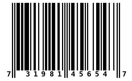 UPC barcode 731981456547